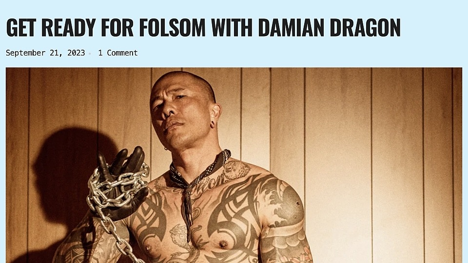 Sniffies Hush Blog - Get Ready For Folsom